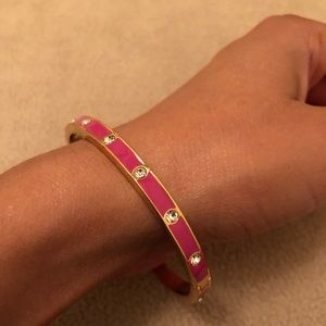 Kate Spade pink bangle bracelet